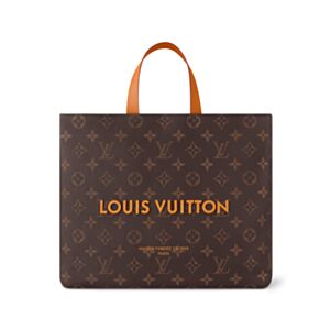Louis Vuitton Shopper Tote MM M13928 Brown