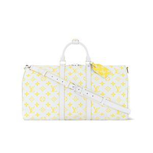 Louis Vuitton Keepall Bandouliere 50 Bag Yellow