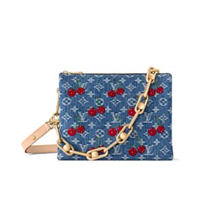 Louis Vuitton x Takashi Murakami Coussin PM M14978 Blue