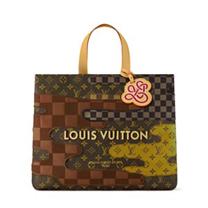 Louis Vuitton Shopper Tote MM M15274 Brown