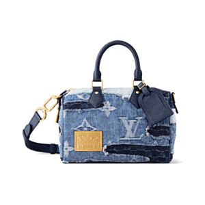 Louis Vuitton Speedy 25 Bandouliere M15276 Blue