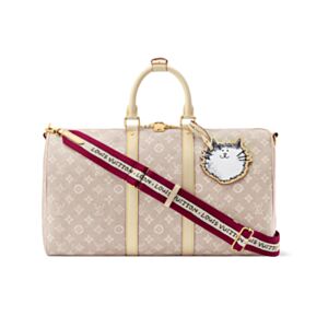 Louis Vuitton Keepall Bandouliere 45 M25787 Apricot
