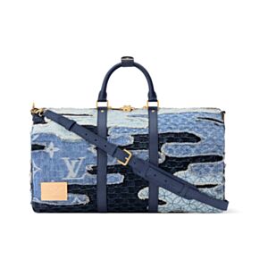 Louis Vuitton Keepall Bandouliere 50 M26117 Blue