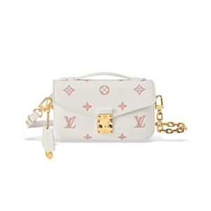 Louis Vuitton Pochette Metis East West M27575 Cream