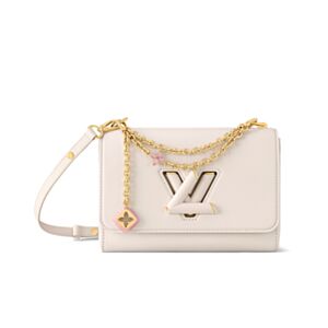 Louis Vuitton Twist MM Slim M14341 Cream