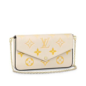 Louis Vuitton Felicie Pochette M80498 Cream