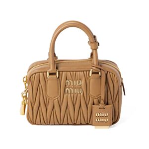 Miu Miu Arcadie Leather Handbag 5BB123