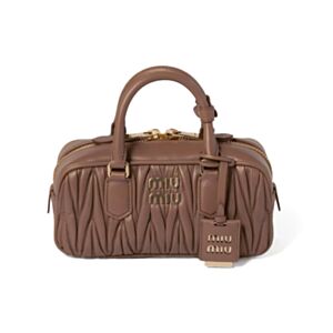 Miu Miu Arcadie Matelasse Nappa Leather Bag 5BB142