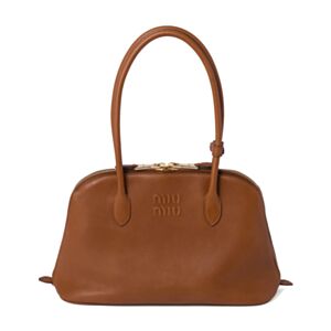 Miumiu Leather Bag Coffee