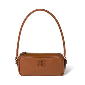 Miu Miu Leather Pouch 5NE024 Coffee