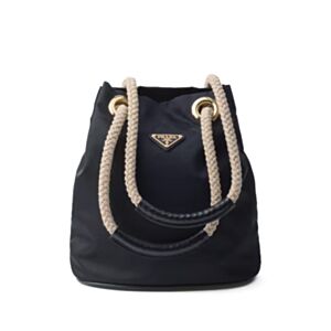 Prada Mariner Recycled Nylon Small Bucket Bag