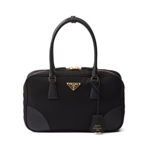 Prada Fever-Edition recycled nylon and Safiano leather double handle bag