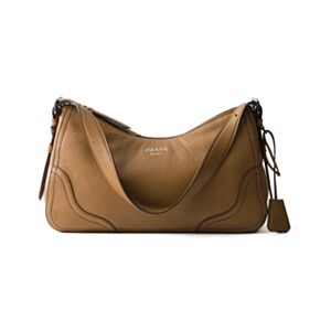 Prada Aimee Large Leather Shoulder Bag 1BC280