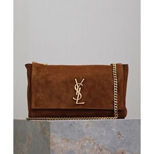 Saint Laurent Reversible Medium Kate In Suede 