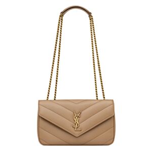 Saint Laurent Loulou Small In Matelasse Lambskin 