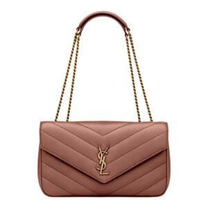 Saint Laurent Loulou Medium In Matelasse Lambskin 