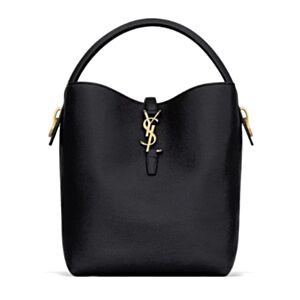 Saint Laurent LE 37 Leather Bucket Bag