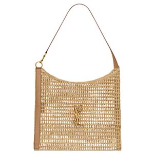 Saint Laurent Oxalis Bag In Raffia Macrame 