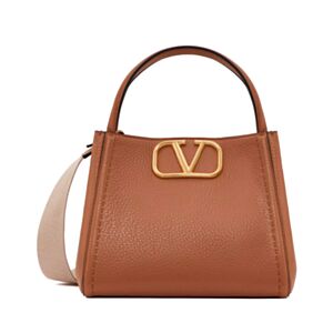 Valentino Garavani Alltime Medium Handbag In Grainy Calfskin 