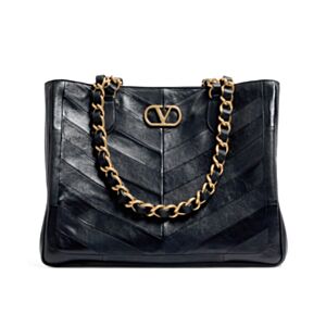 Valentino Garavani Laseine Shopping Bag Black