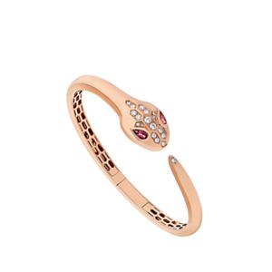 Bvlgari Women's Serpenti Bracelet Red
