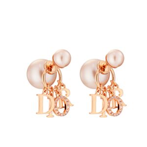 Christian Dior Women's Dior Tribales Earrings Red