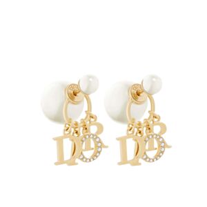 Christian Dior Women's Dior Tribales Earrings Golden