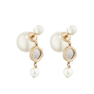 Christian Dior Women's Dior Tribales Earrings White