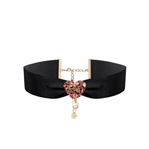 Christian Dior Women's Le Cur des Papillons Choker Red