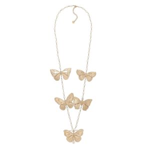 Christian Dior Women's Metamorphose Long Necklace Golden