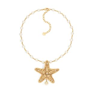 Christian Dior Cabinet de Curiosites Short Necklace Golden