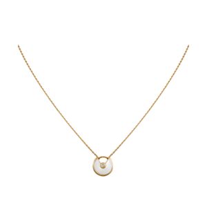 Cartier Women's Amulette De Cartier Necklace, XS Model White