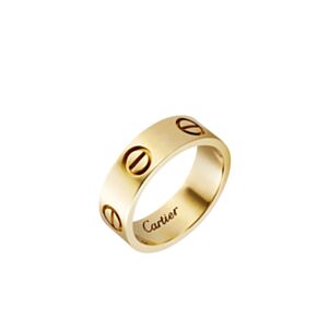 Cartier Women's Love Ring 18k Yellow Gold Golden