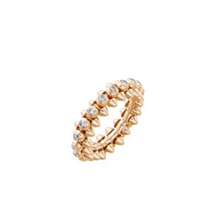 Cartier Women's Clash De Cartier Ring Diamonds Red