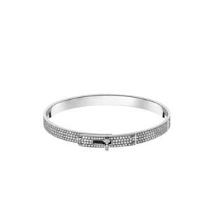 Hermes Kelly Bracelet, Small Model Silver