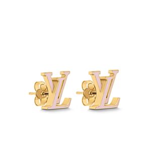 Louis Vuitton Women's LV Iconic Enamel Earrings Pink