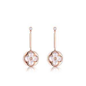 Louis Vuitton Colour Blossom Sun Long Earring Q96421 Red