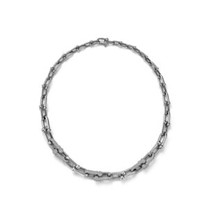 Tiffany Women's Graduated Link Necklace Silver