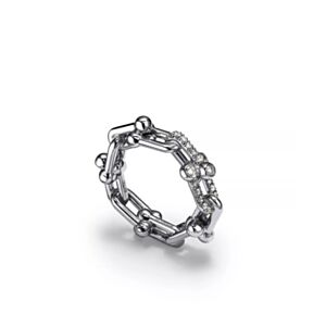 Tiffany Small Link Ring Silver