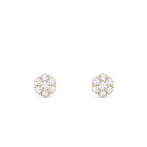 Van Cleef & Arpels Women's Fleurette Earrings Golden