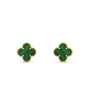 Van Cleef & Arpels Women's Vintage Alhambra Earrings Green