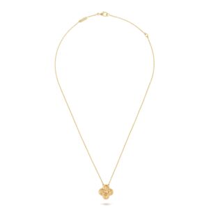 Van Cleef & Arpels Vintage Alhambra Pendant Golden