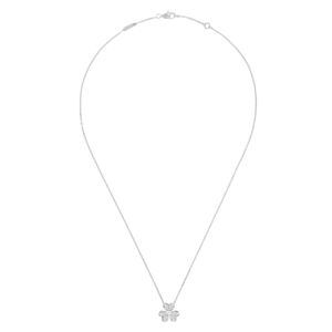 Van Cleef & Arpels Women's Frivole Pendant, Mini Model Silver
