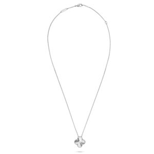 Van Cleef & Arpels Women's Vintage Alhambra Pendant Silver