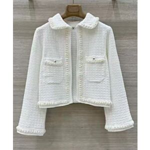 Chanel Women's Woolen Coat White