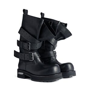 Balenciaga Women's Venom High Boot 833594 Black