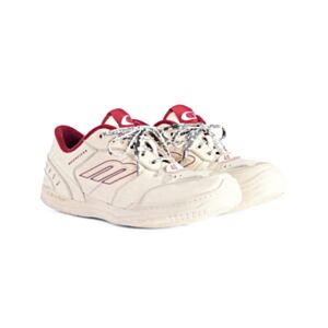 Balenciaga Unisex Hamptons Worn-out Calfskin Moderately Distressed Sneaker 841763