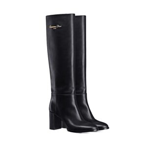 Christian Dior Women's D-Town Heeled Boots Black