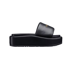 Christian Dior Women's D-Lane Platform Sandals Black