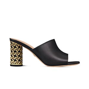 Christian Dior Women's Icon Heeled Slide Black